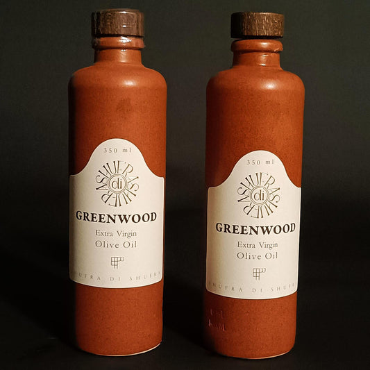 Olio extravergine di oliva Greenwood (2 x 350 ml senza scatola)