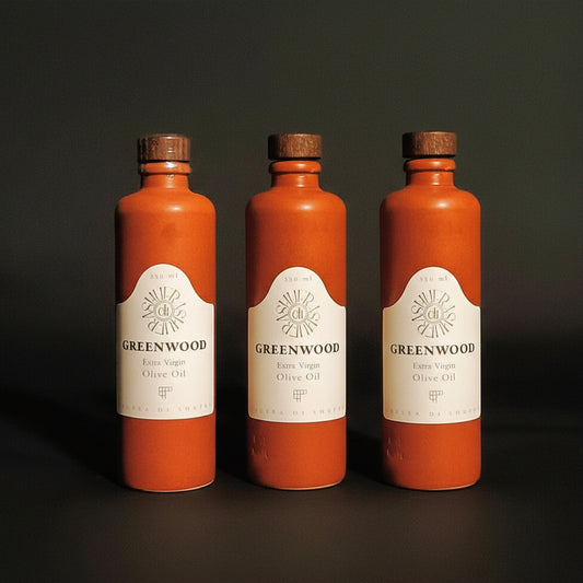 Olio extravergine di oliva Greenwood (2 x 350 ml senza scatola)