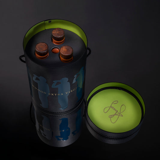 Bundle 1: Signed Hatbox Trio + Free Apron